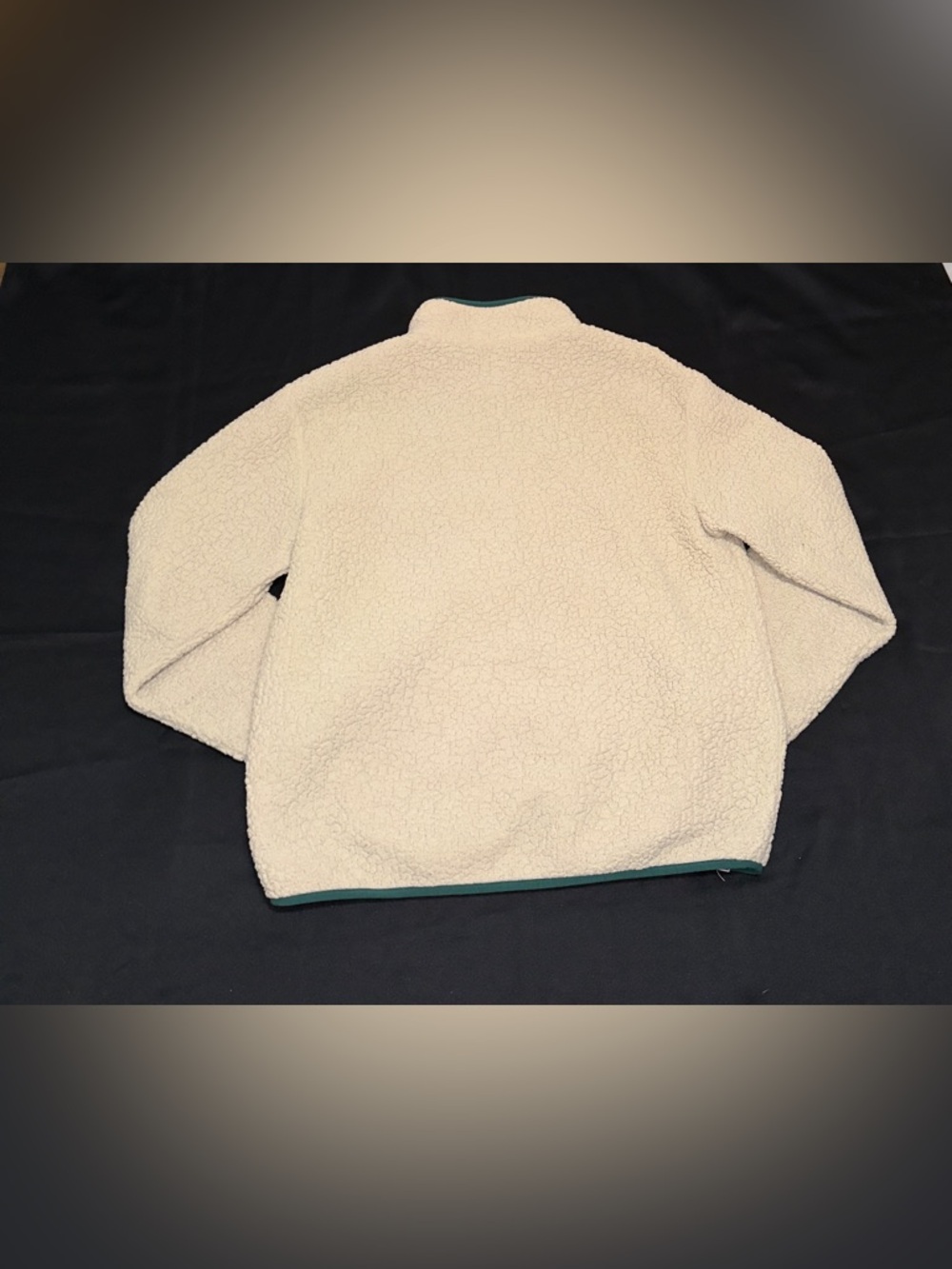LEGO x Target Sherpa Fleece Jacket Size M Cream/Green - Picture 2 of 7